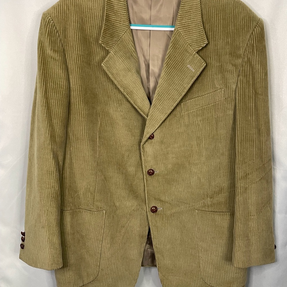Vintage Norman Wells Corduroy Sport‎ Coat Big and Tall - Picture 3 of 9